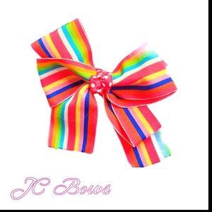 Rainbow Hair Bow